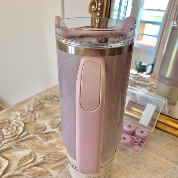 NEW Stanley 30oz H2.0 Flowstate Quencher Tumbler Aster - Picture 5 of 10